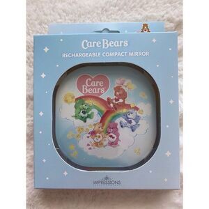 Impressions Care Bears Rechargeable Compact Mirror 3X Magnified 3 Light Color